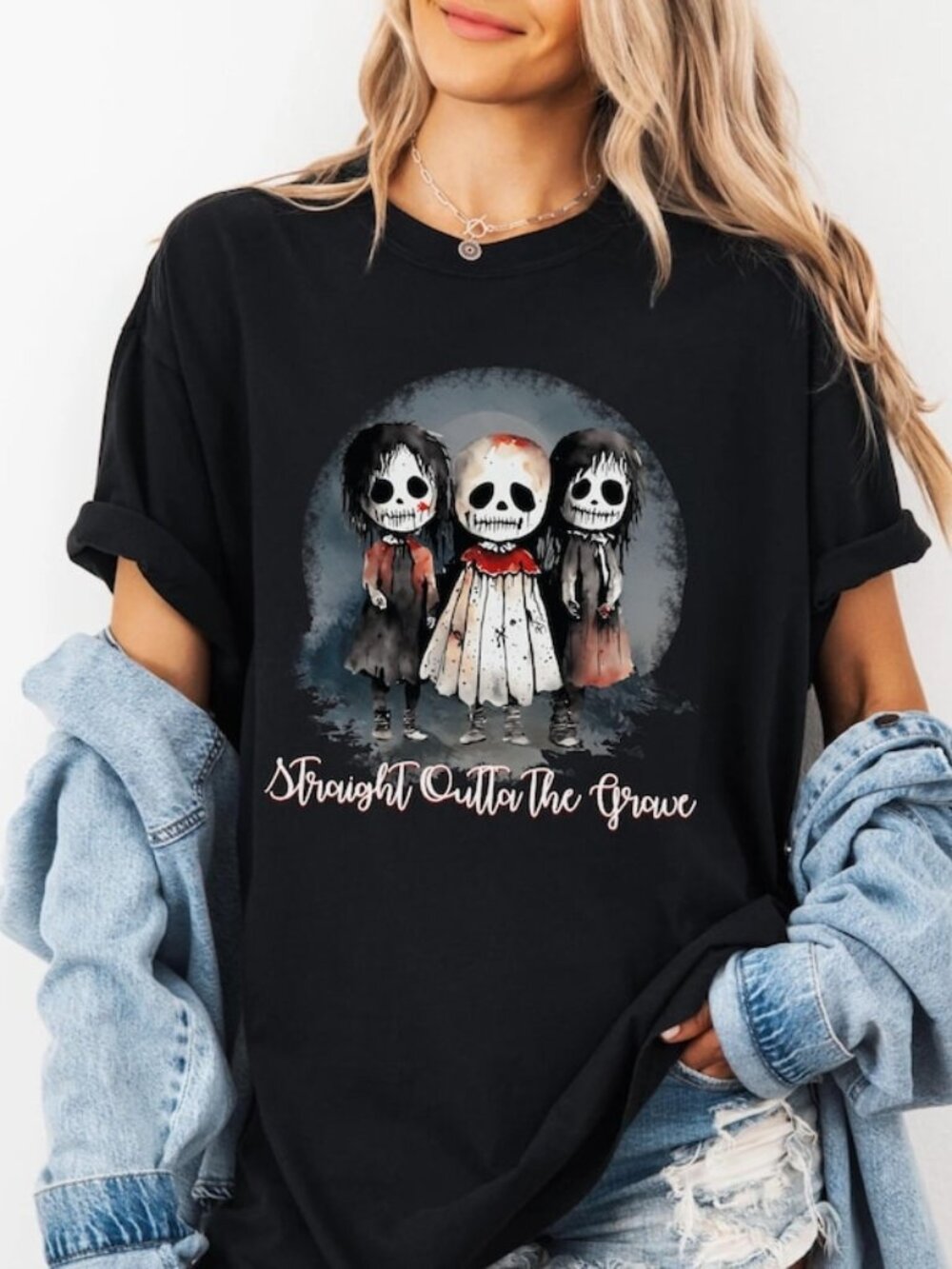 Spooky Squad Creepy Cute Halloween Tee